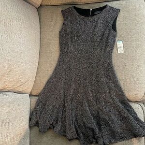 Covington Silver Glitter Social Dress